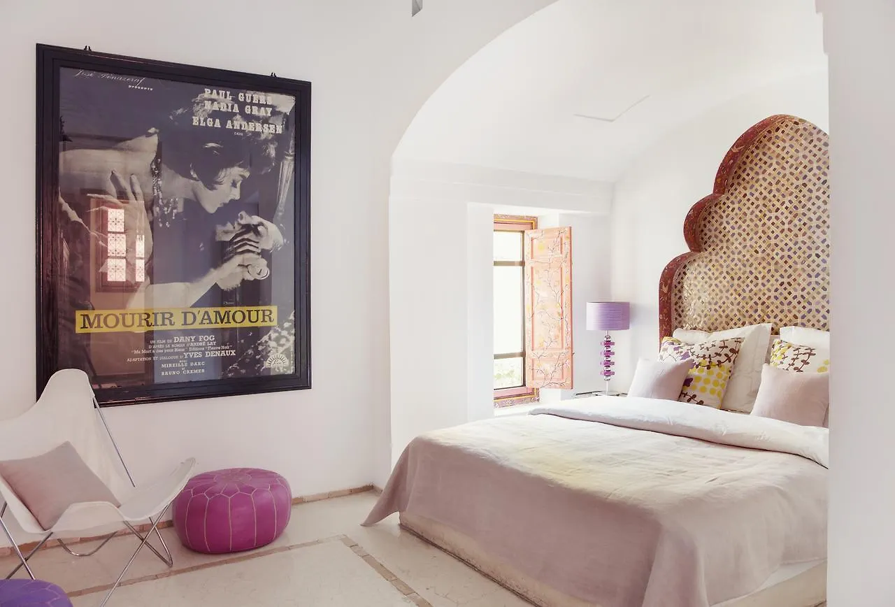 Marockansk riad P'Tit Habibi Hotell Marrakesh Marocko